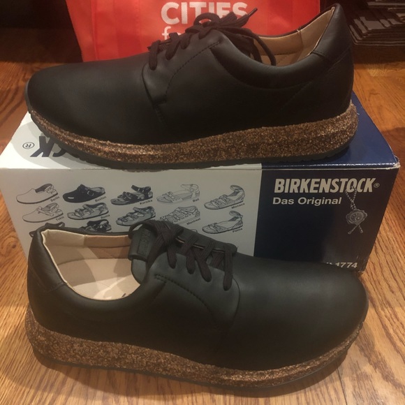 birkenstock wrigley black